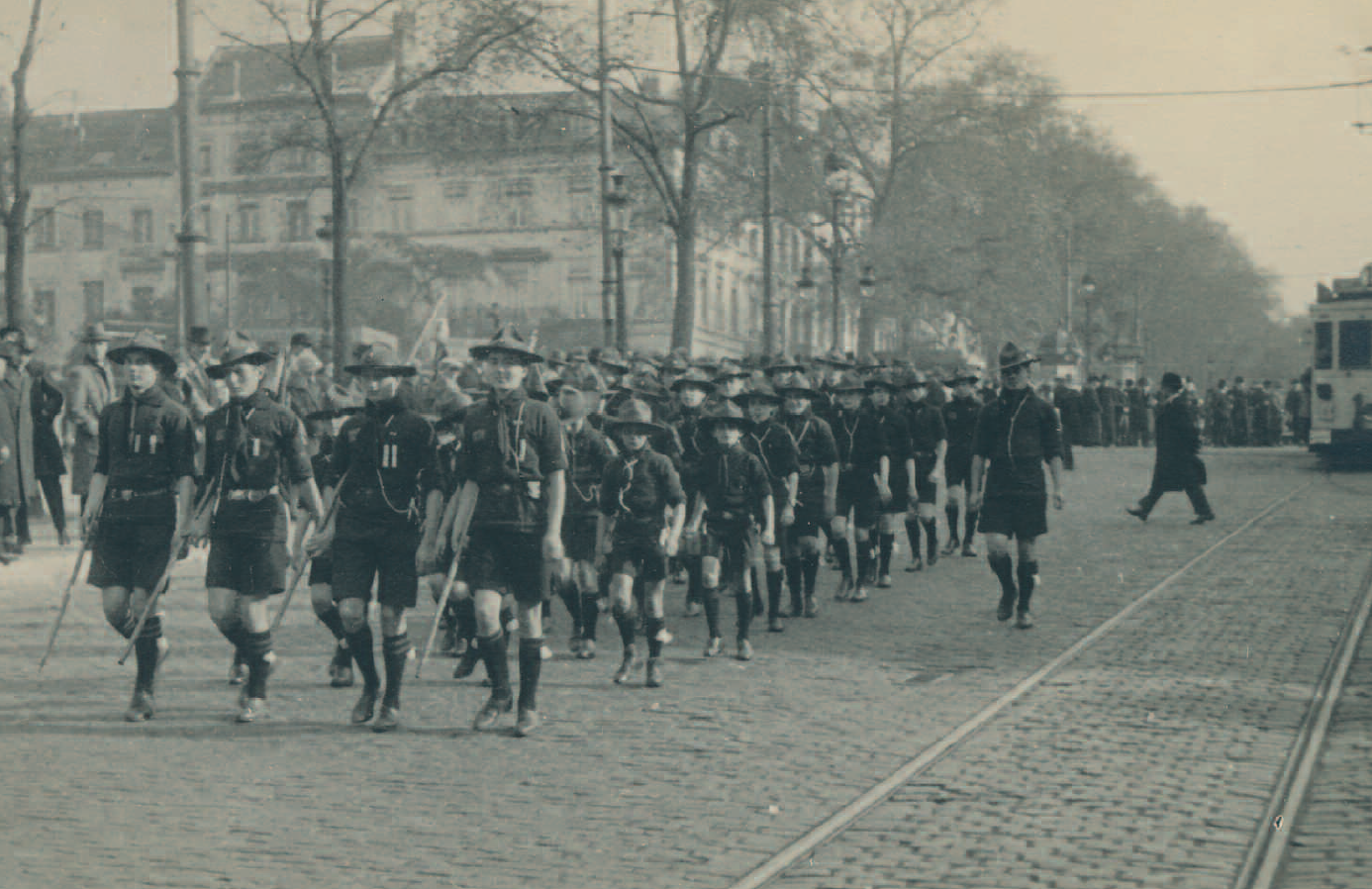 Défilé des Lones en 1930